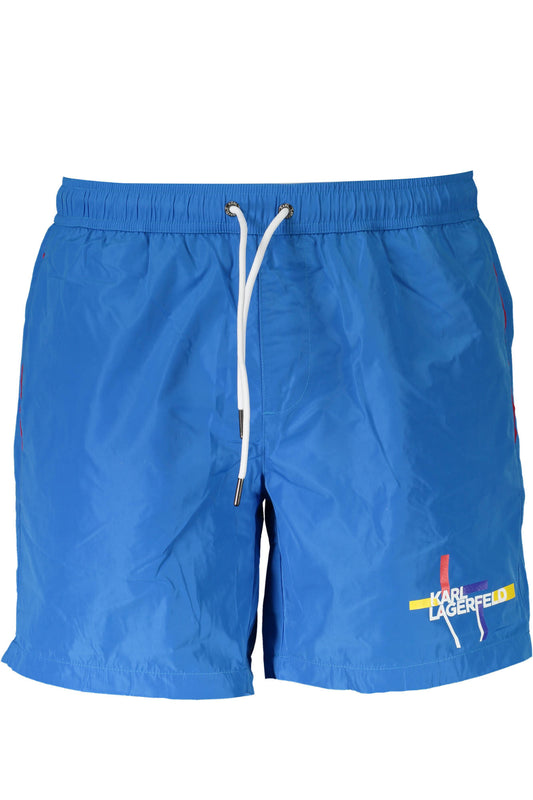 KARL LAGERFELD BEACHWEAR COSTUME PARTE SOTTO UOMO AZZURRO TAGLIA = S