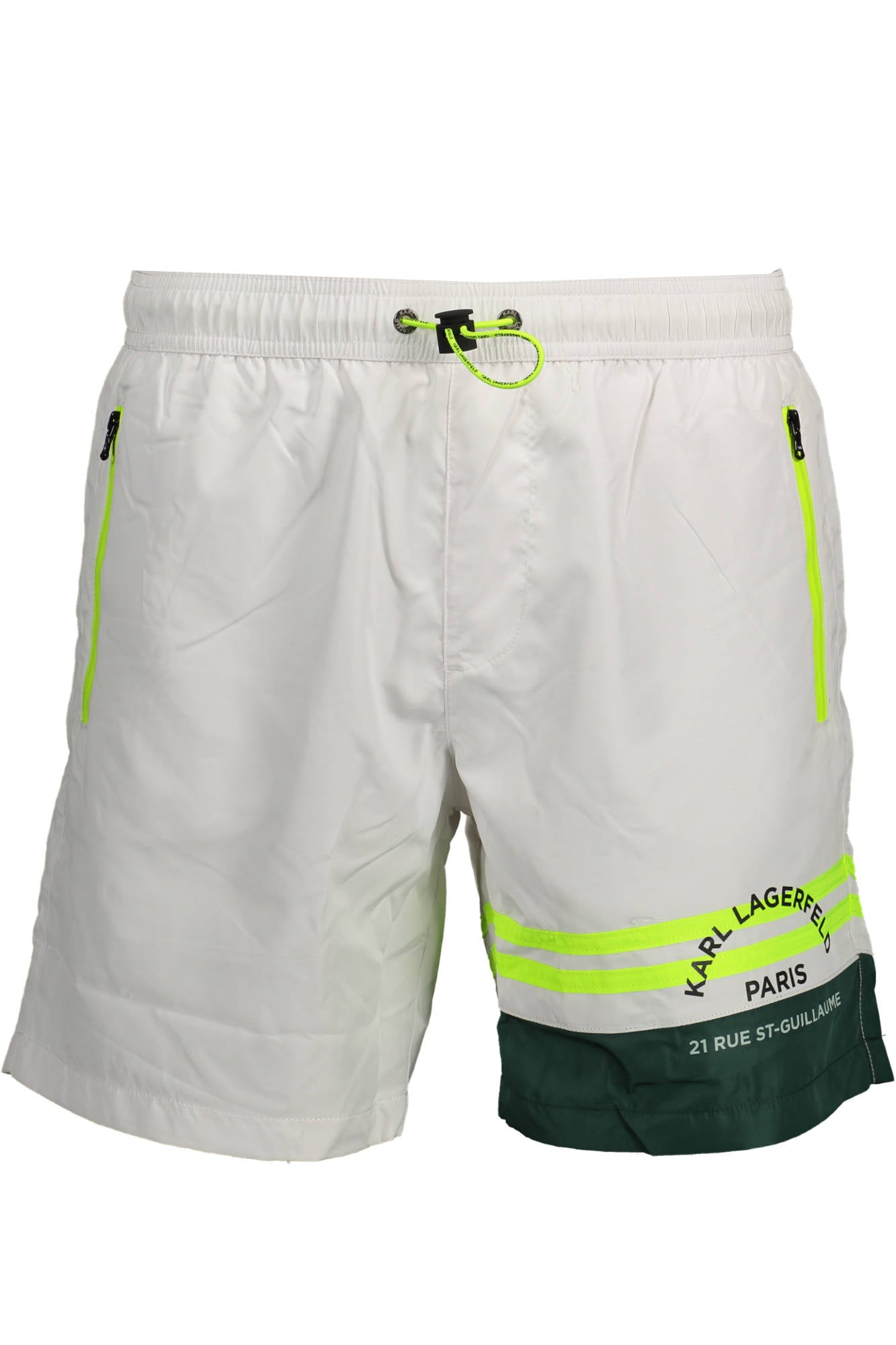 KARL LAGERFELD BEACHWEAR COSTUME PARTE SOTTO UOMO BIANCO TAGLIA = S