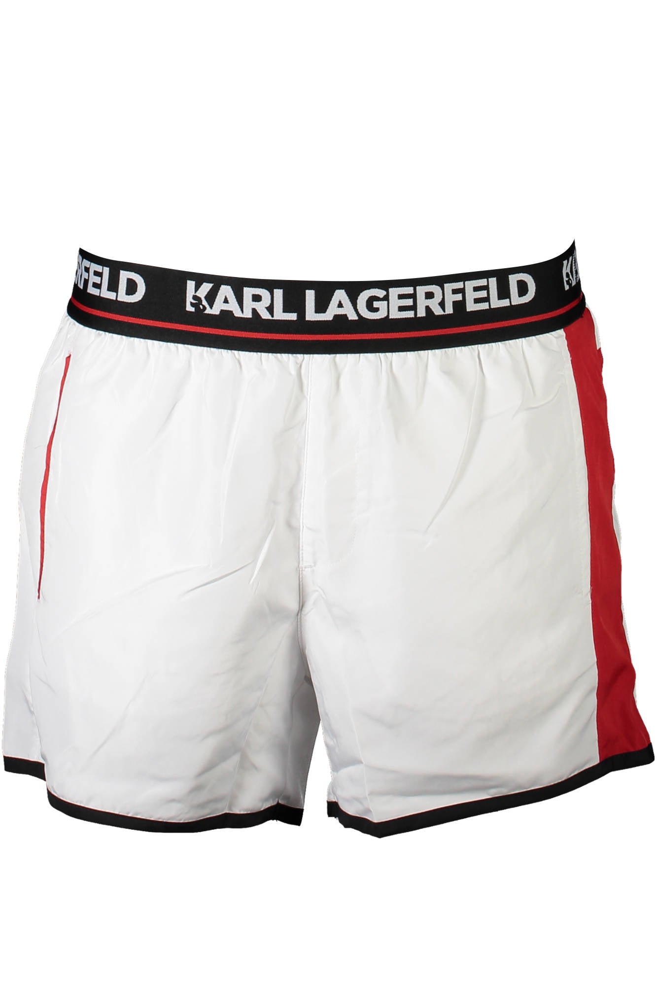KARL LAGERFELD BEACHWEAR COSTUME PARTE SOTTO UOMO BIANCO TAGLIA = S