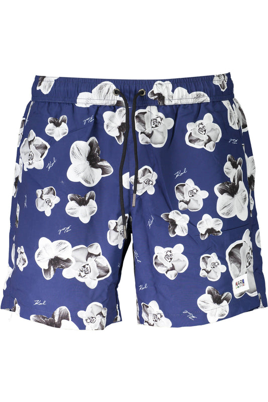 KARL LAGERFELD BEACHWEAR COSTUME PARTE SOTTO UOMO BLU TAGLIA = L