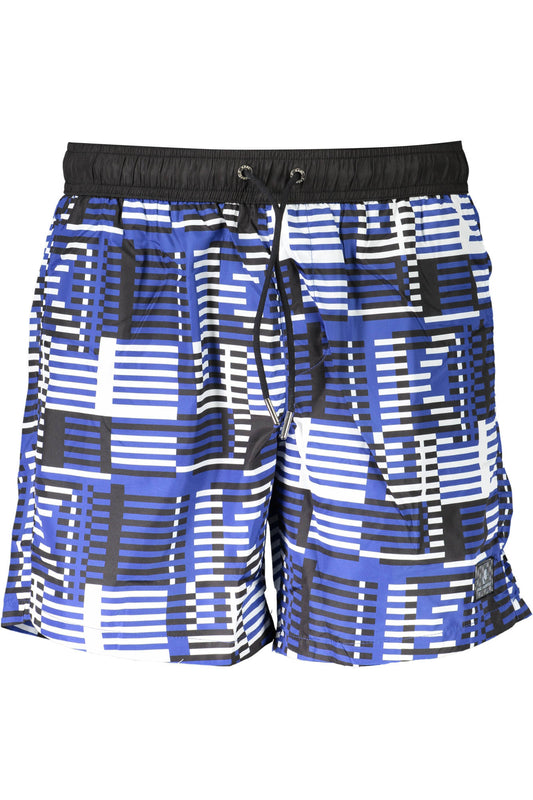 KARL LAGERFELD BEACHWEAR COSTUME PARTE SOTTO UOMO BLU TAGLIA = S