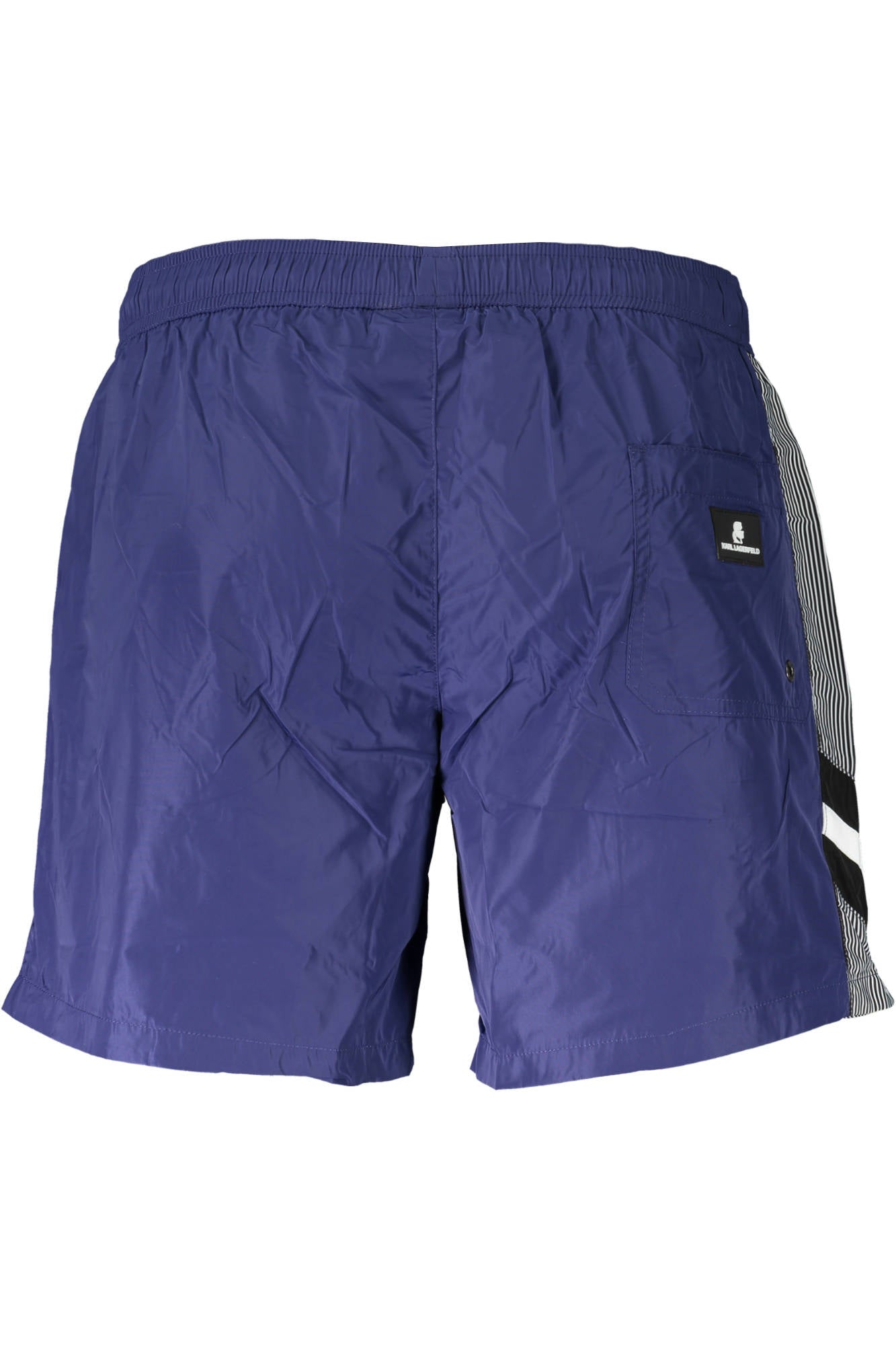 KARL LAGERFELD BEACHWEAR COSTUME PARTE SOTTO UOMO BLU TAGLIA = S