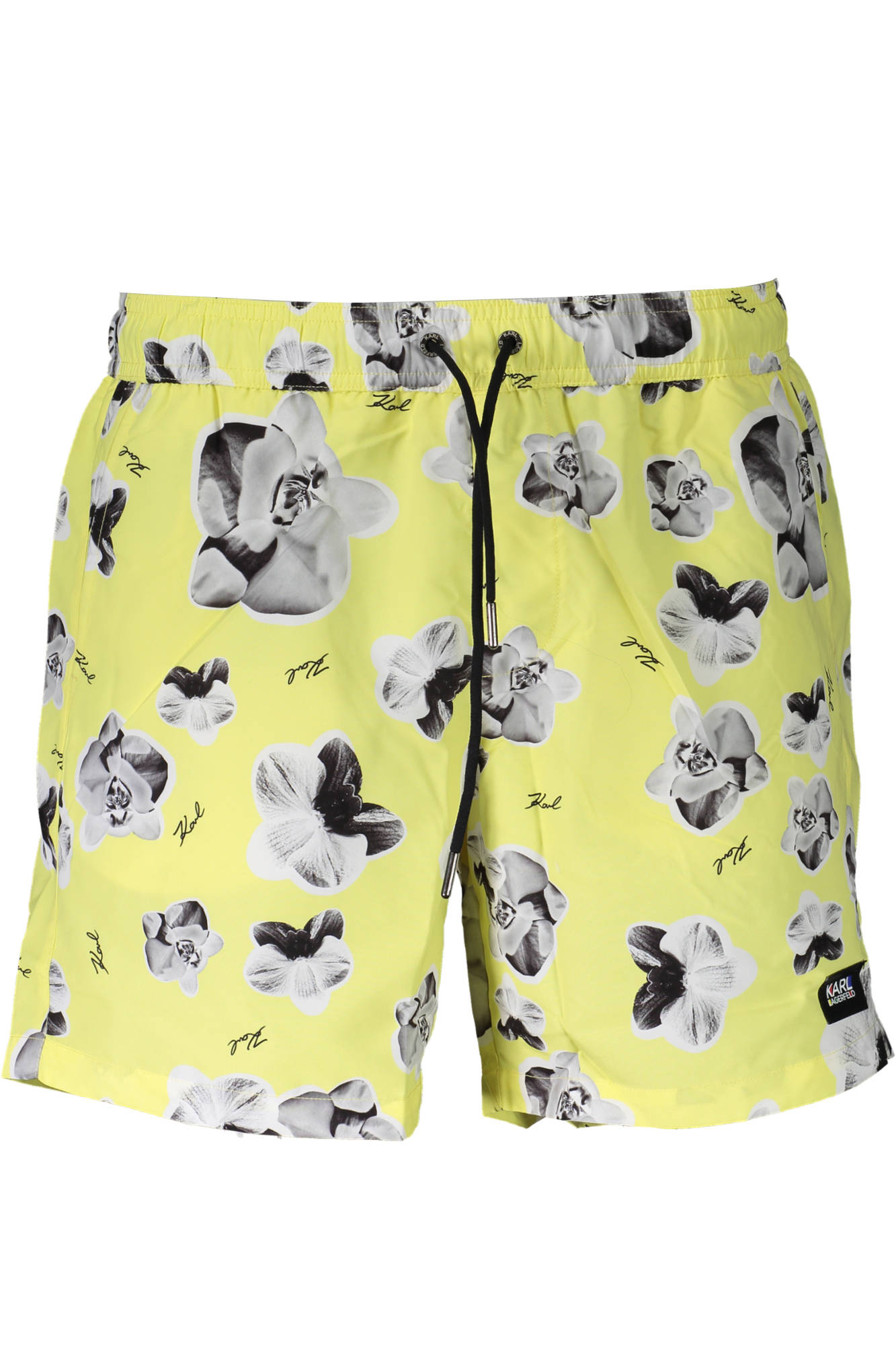 KARL LAGERFELD BEACHWEAR COSTUME PARTE SOTTO UOMO GIALLO TAGLIA = S