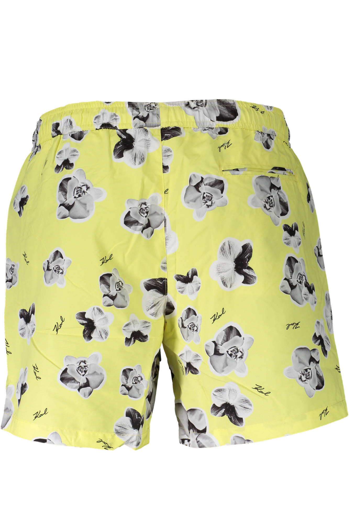 KARL LAGERFELD BEACHWEAR COSTUME PARTE SOTTO UOMO GIALLO TAGLIA = L