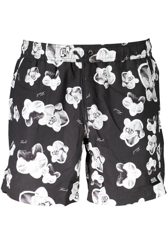 KARL LAGERFELD BEACHWEAR COSTUME PARTE SOTTO UOMO NERO TAGLIA = M