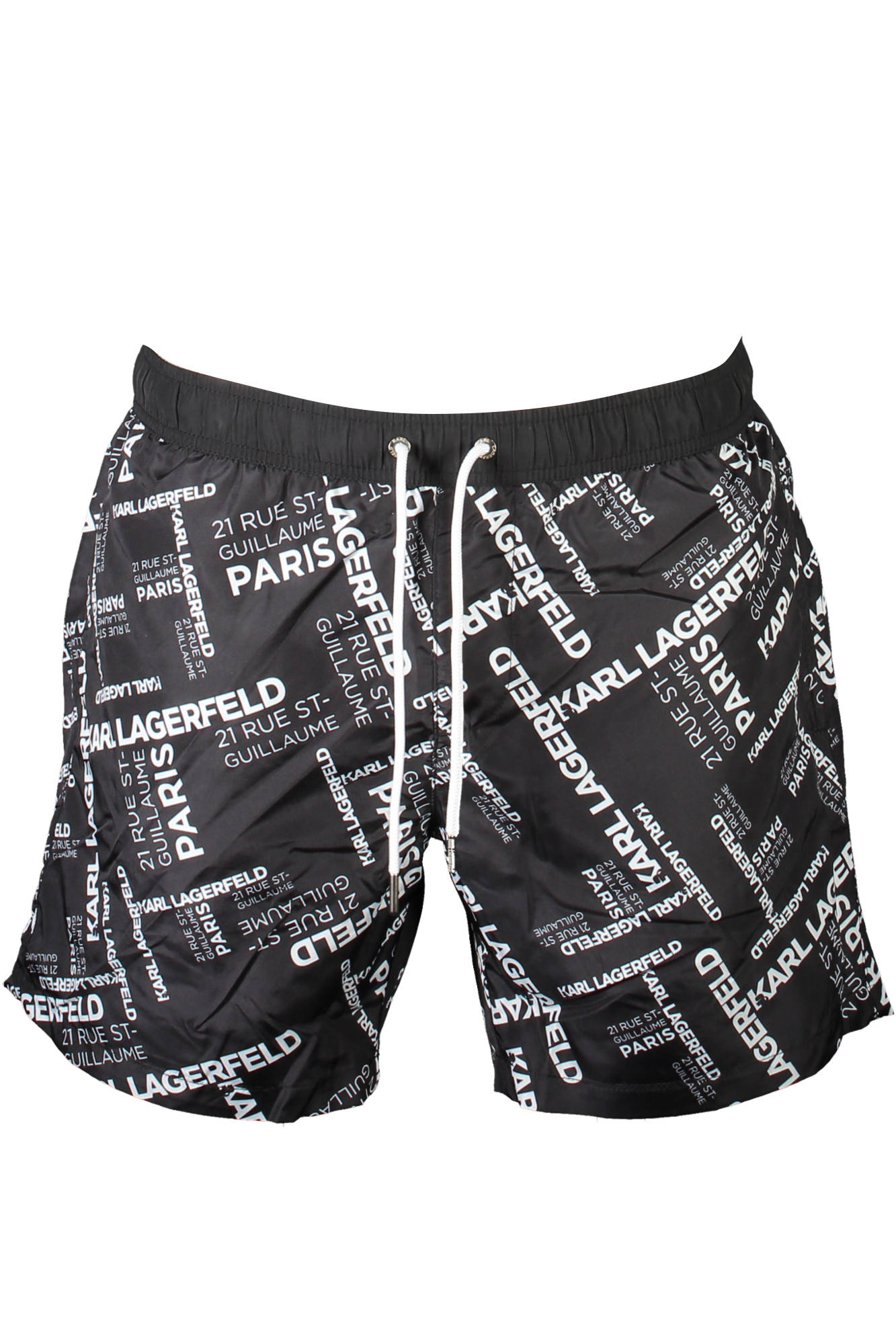 KARL LAGERFELD BEACHWEAR COSTUME PARTE SOTTO UOMO NERO TAGLIA = S