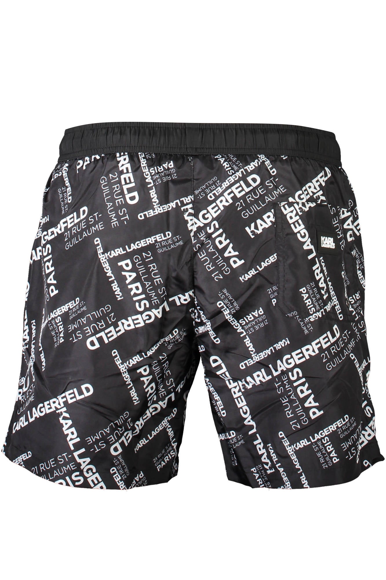 KARL LAGERFELD BEACHWEAR COSTUME PARTE SOTTO UOMO NERO TAGLIA = S