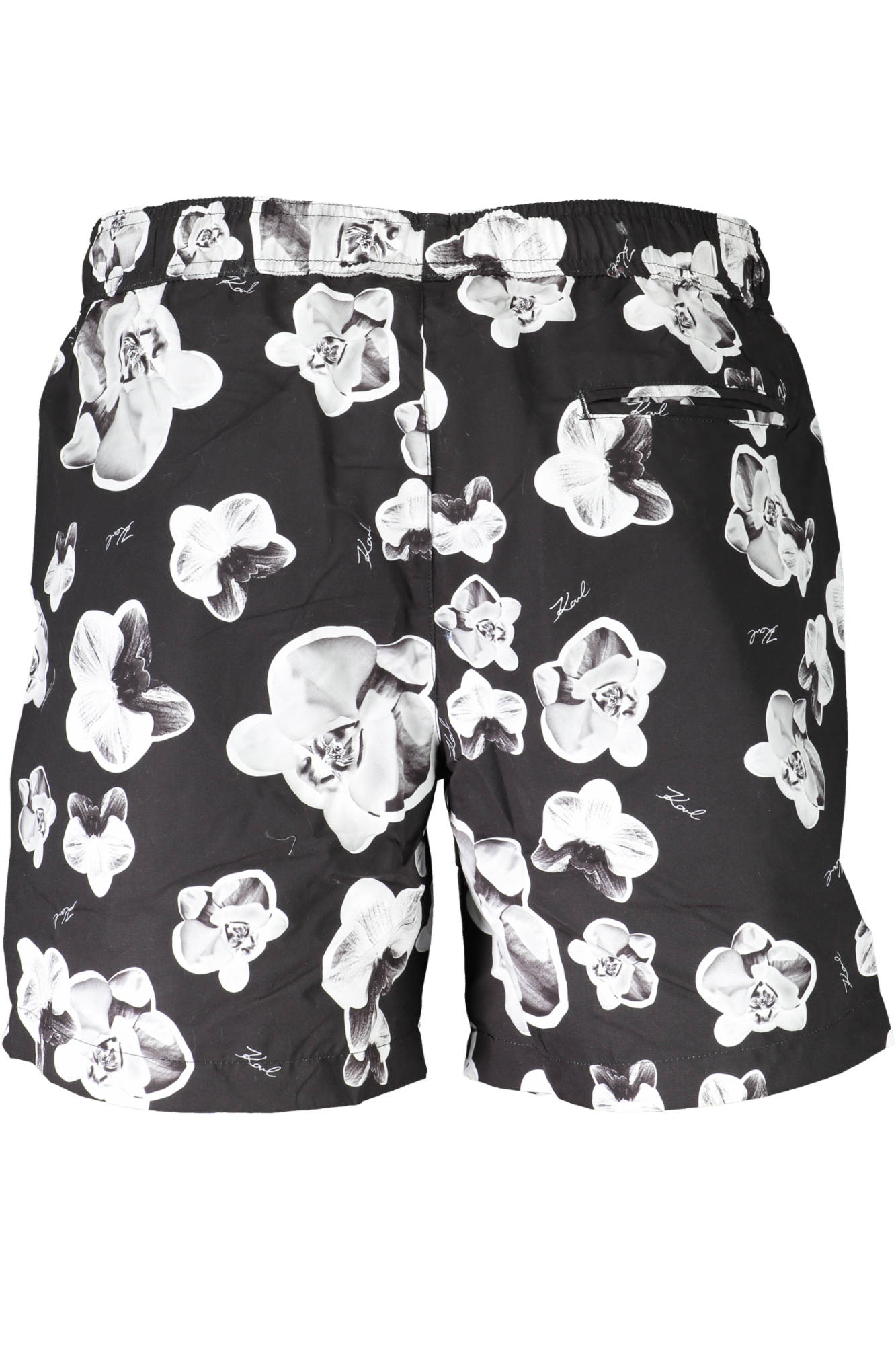 KARL LAGERFELD BEACHWEAR COSTUME PARTE SOTTO UOMO NERO TAGLIA = S