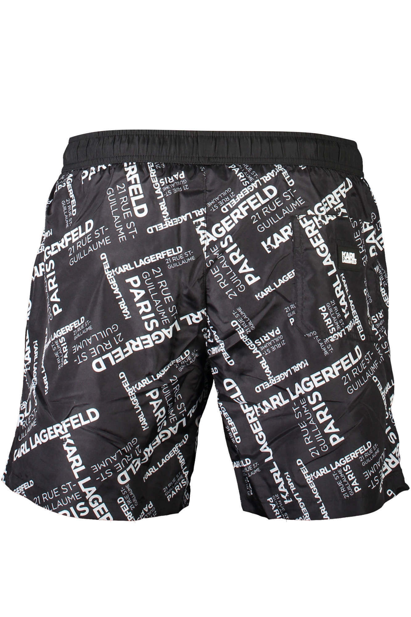KARL LAGERFELD BEACHWEAR COSTUME PARTE SOTTO UOMO NERO TAGLIA = S