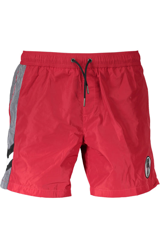 KARL LAGERFELD BEACHWEAR COSTUME PARTE SOTTO UOMO ROSSO TAGLIA = S
