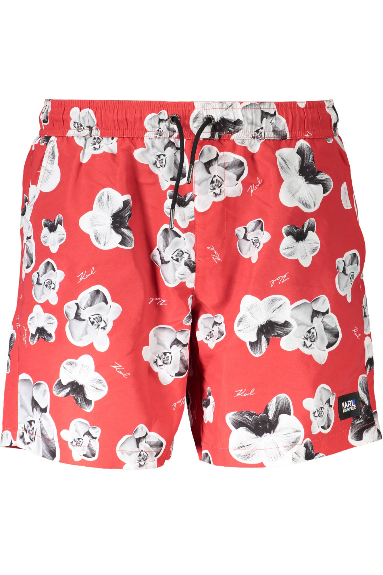 KARL LAGERFELD BEACHWEAR COSTUME PARTE SOTTO UOMO ROSSO TAGLIA = M