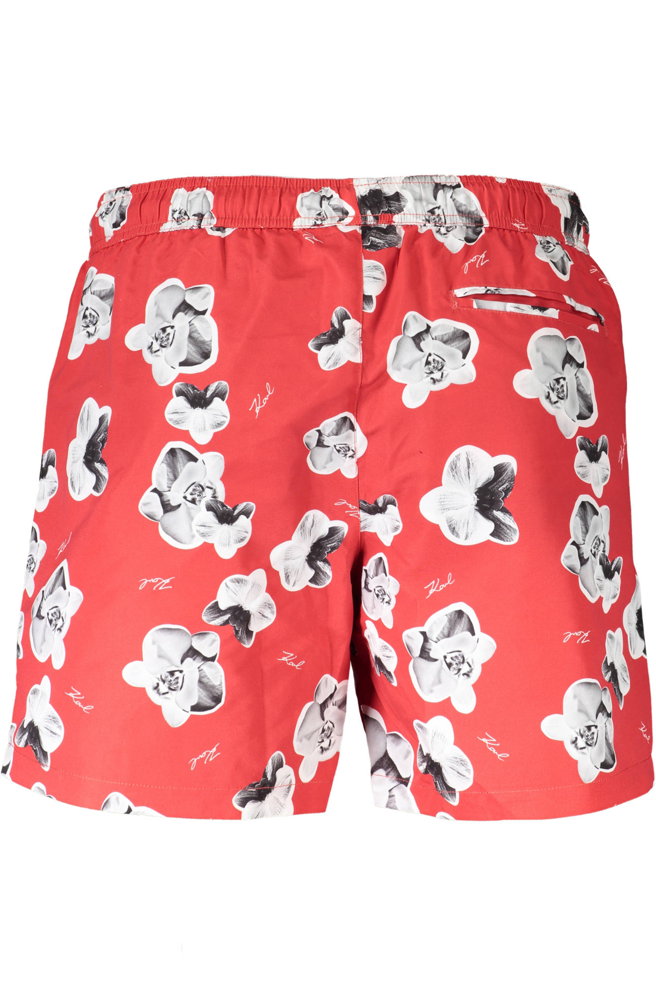 KARL LAGERFELD BEACHWEAR COSTUME PARTE SOTTO UOMO ROSSO TAGLIA = L