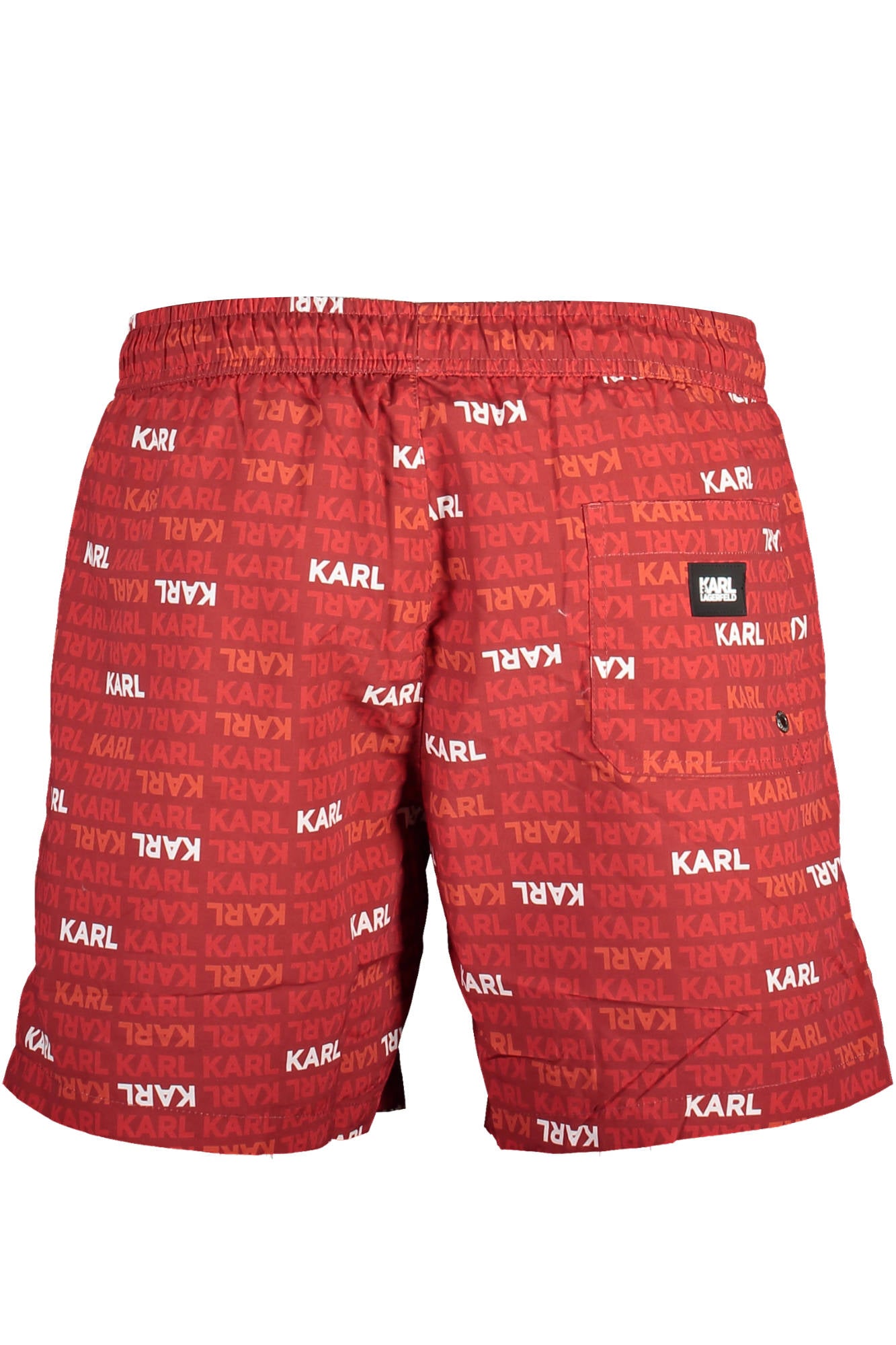 KARL LAGERFELD BEACHWEAR COSTUME PARTE SOTTO UOMO ROSSO TAGLIA = S