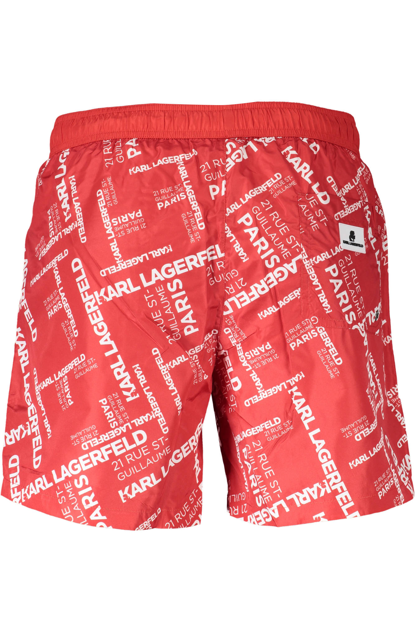 KARL LAGERFELD BEACHWEAR COSTUME PARTE SOTTO UOMO ROSSO TAGLIA = M