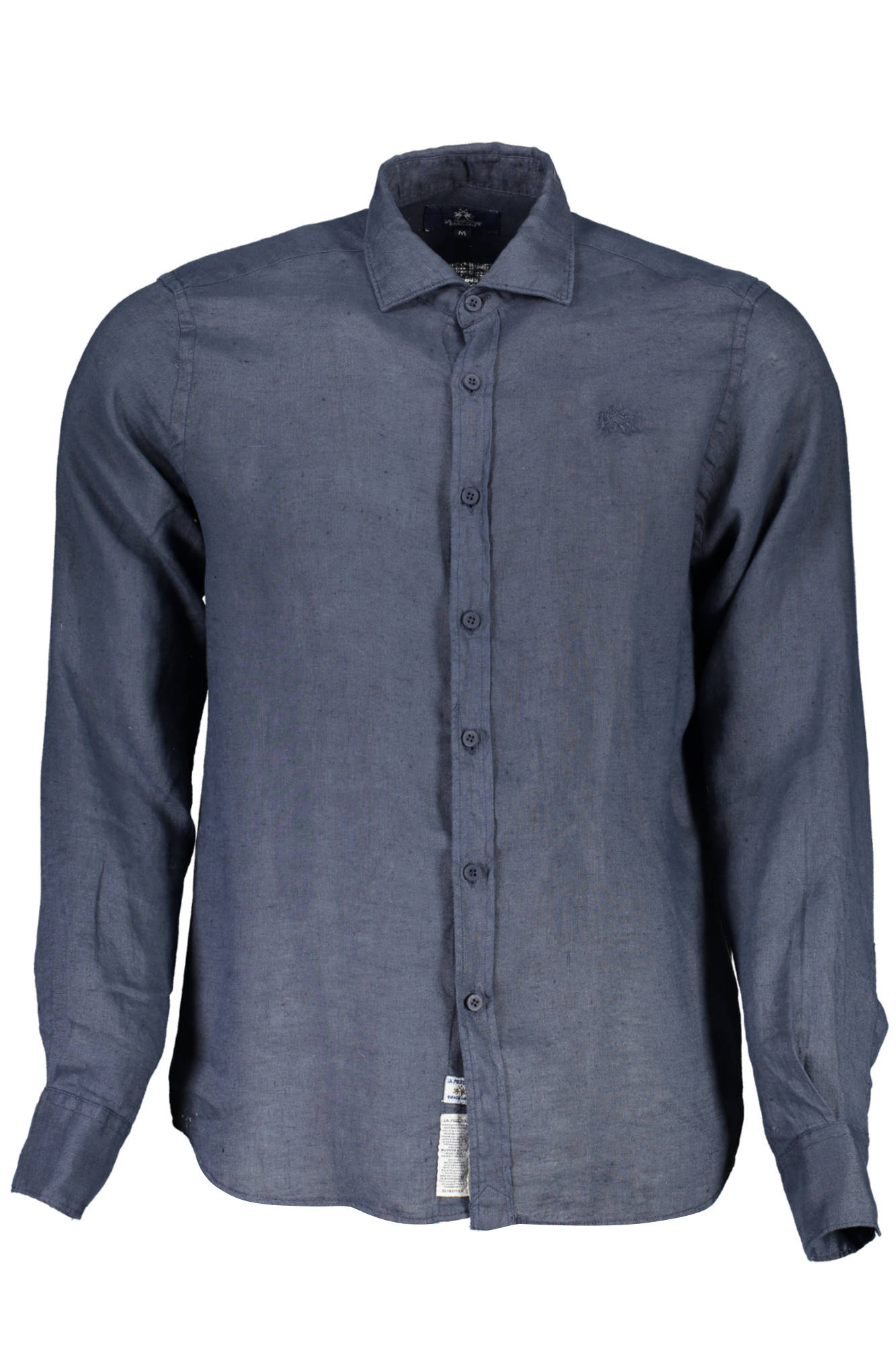 LA MARTINA CAMICIA MANICHE LUNGHE UOMO BLU TAGLIA = L