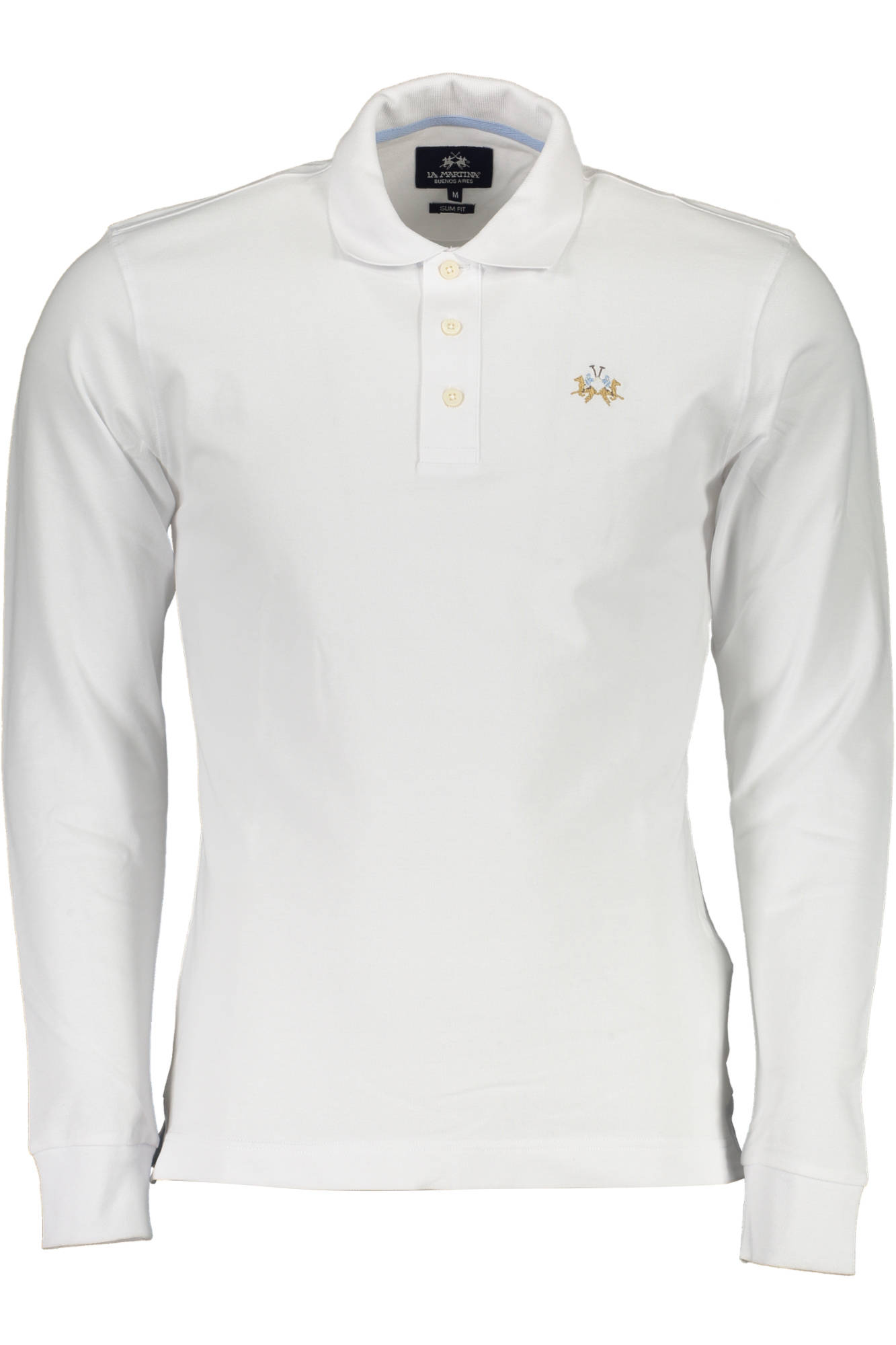 LA MARTINA POLO MANICHE LUNGHE UOMO BIANCO TAGLIA = 2XL