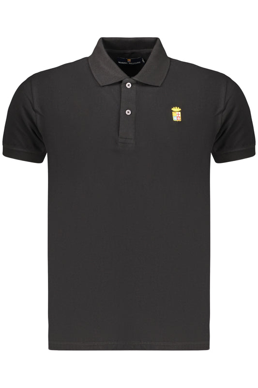 MARINA MILITARE POLO MANICHE CORTE UOMO NERO TAGLIA = M