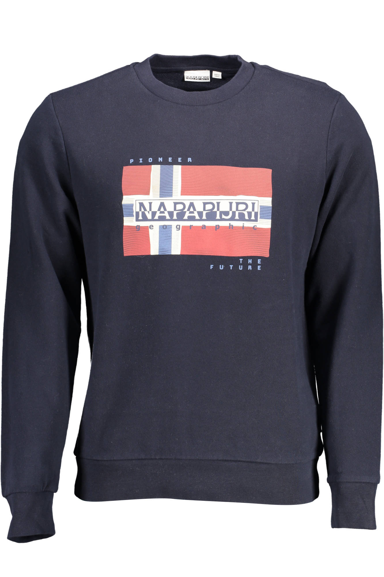 NAPAPIJRI FELPA SENZA ZIP UOMO BLU TAGLIA = 2XL