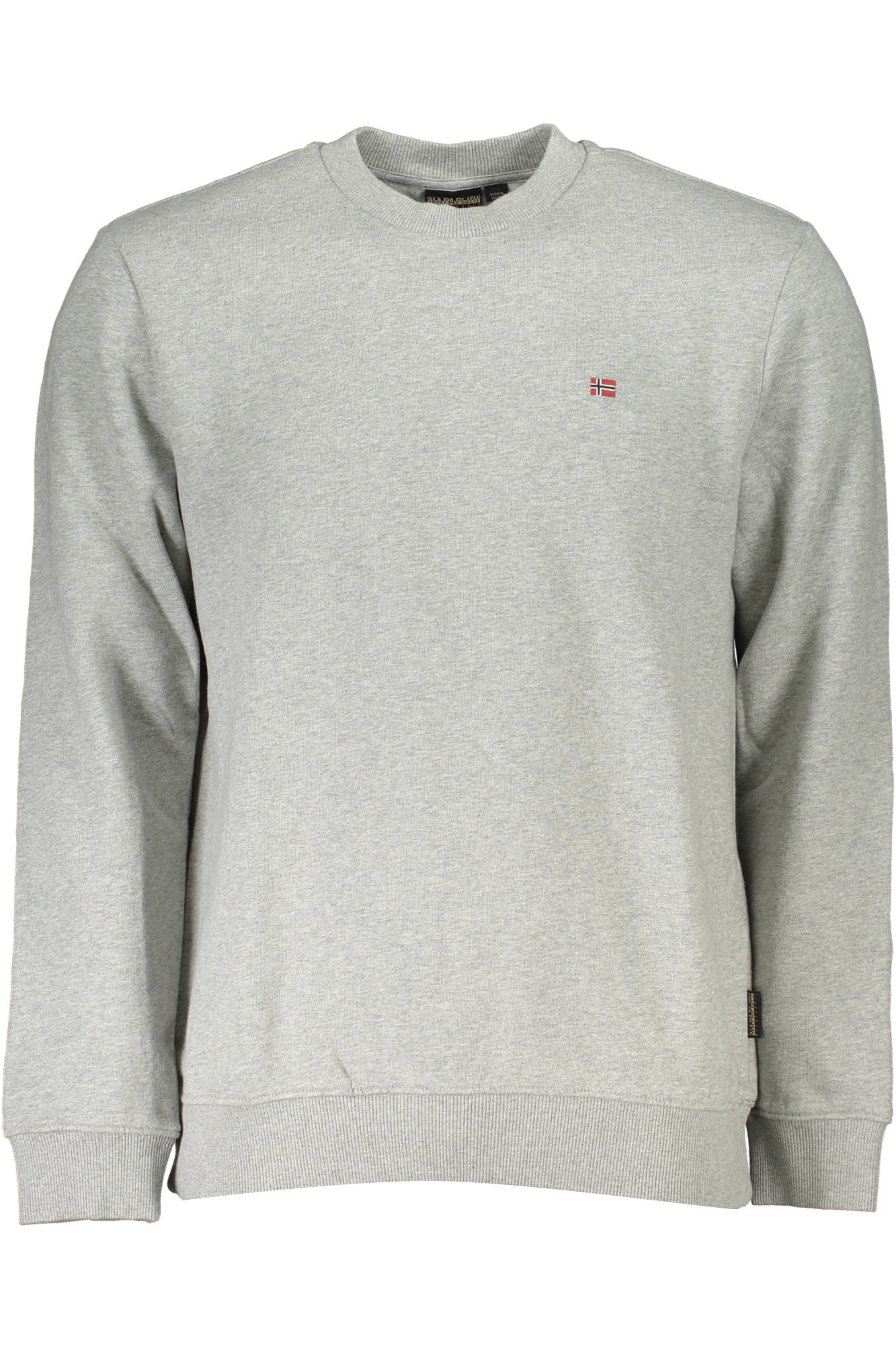 NAPAPIJRI FELPA SENZA ZIP UOMO GRIGIO TAGLIA = 3XL