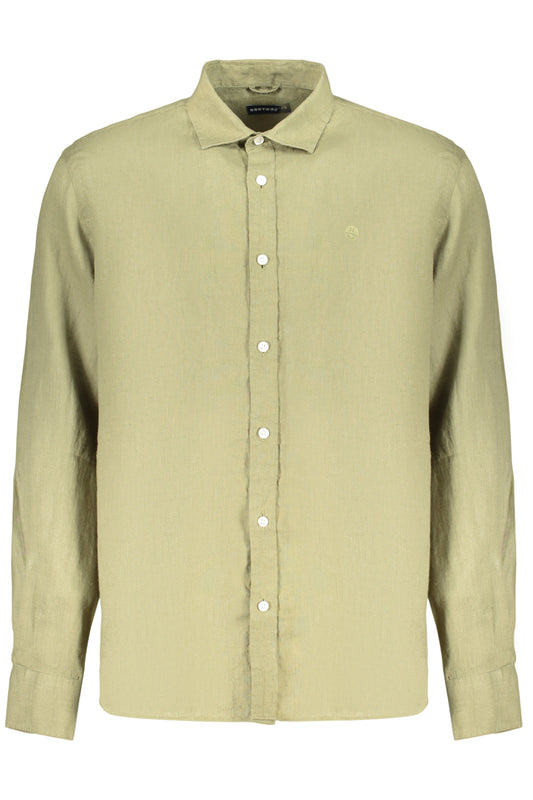NORTH SAILS CAMICIA MANICHE CORTE UOMO VERDE TAGLIA = L
