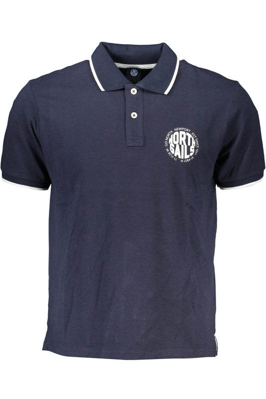 NORTH SAILS POLO MANICHE CORTE UOMO BLU TAGLIA = M