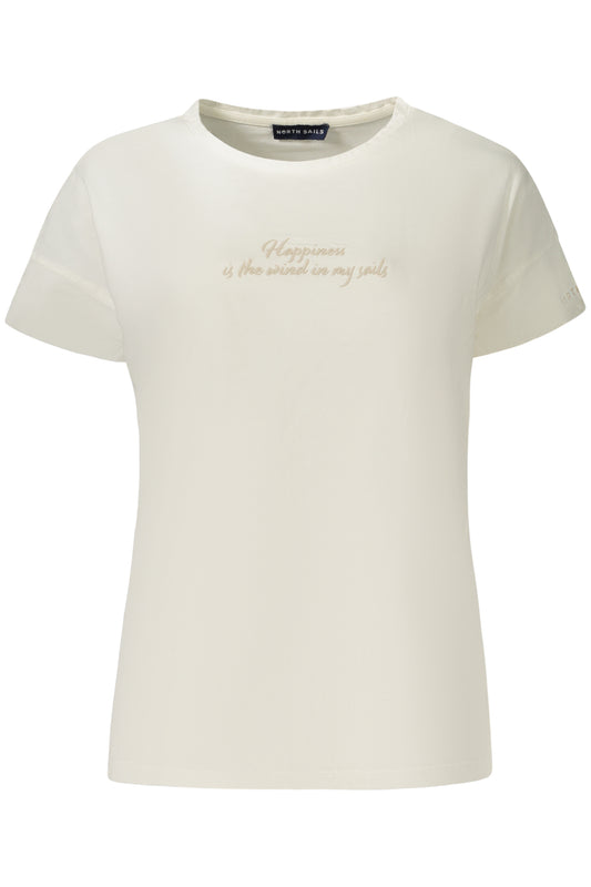 NORTH SAILS T-SHIRT MANICHE CORTE DONNA BIANCO TAGLIA = M