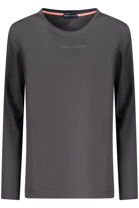 NORTH SAILS T-SHIRT MANICHE LUNGHE DONNA NERO TAGLIA = S