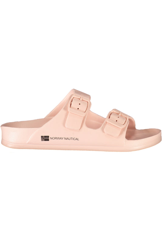 NORWAY 1963 CALZATURA CIABATTA DONNA ROSA TAGLIA = 36