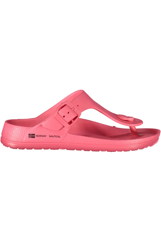 NORWAY 1963 CALZATURA CIABATTA DONNA ROSA TAGLIA = 40