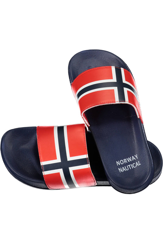 NORWAY 1963 CALZATURA CIABATTA UOMO BLU TAGLIA = 43