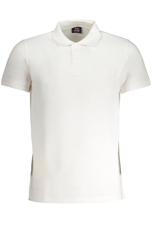 NORWAY 1963 POLO MANICHE CORTE UOMO BIANCO TAGLIA = XL