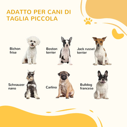 Cancellino Portatile da 3 Sezioni per Cani e Animali Domestici Divisorio di Sicurezza Pieghevole, 160x1.2x76 cm, Marrone