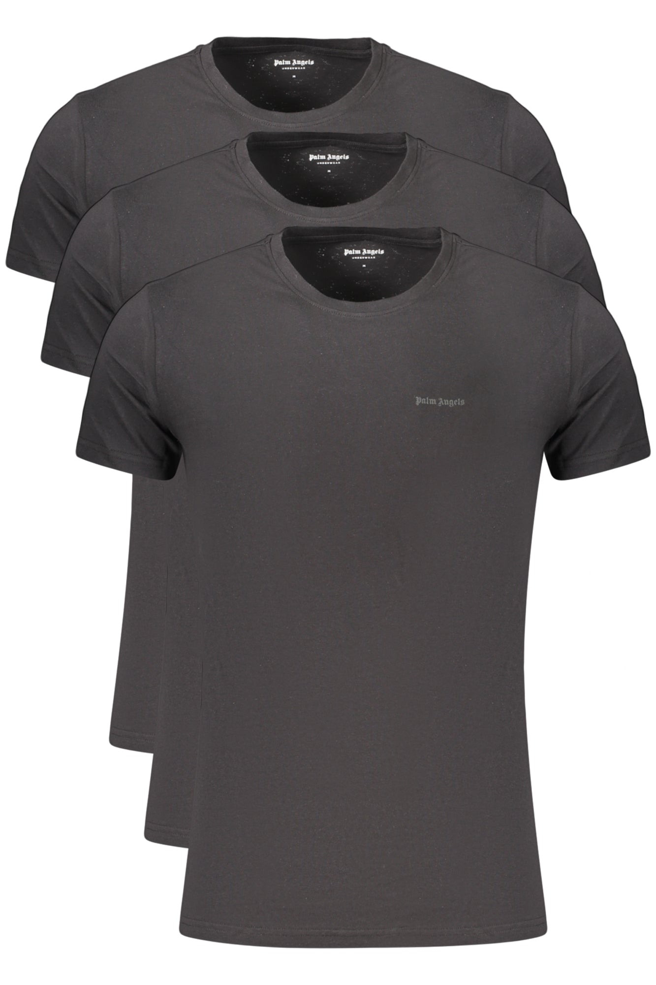 PALM ANGELS T-SHIRT ESTERNABILE UOMO NERO TAGLIA = L