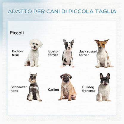 Recinto per Cani Pieghevole in Metallo, per Interno ed Esterno con Porta e Picchetti, 82x82x60cm Grigio