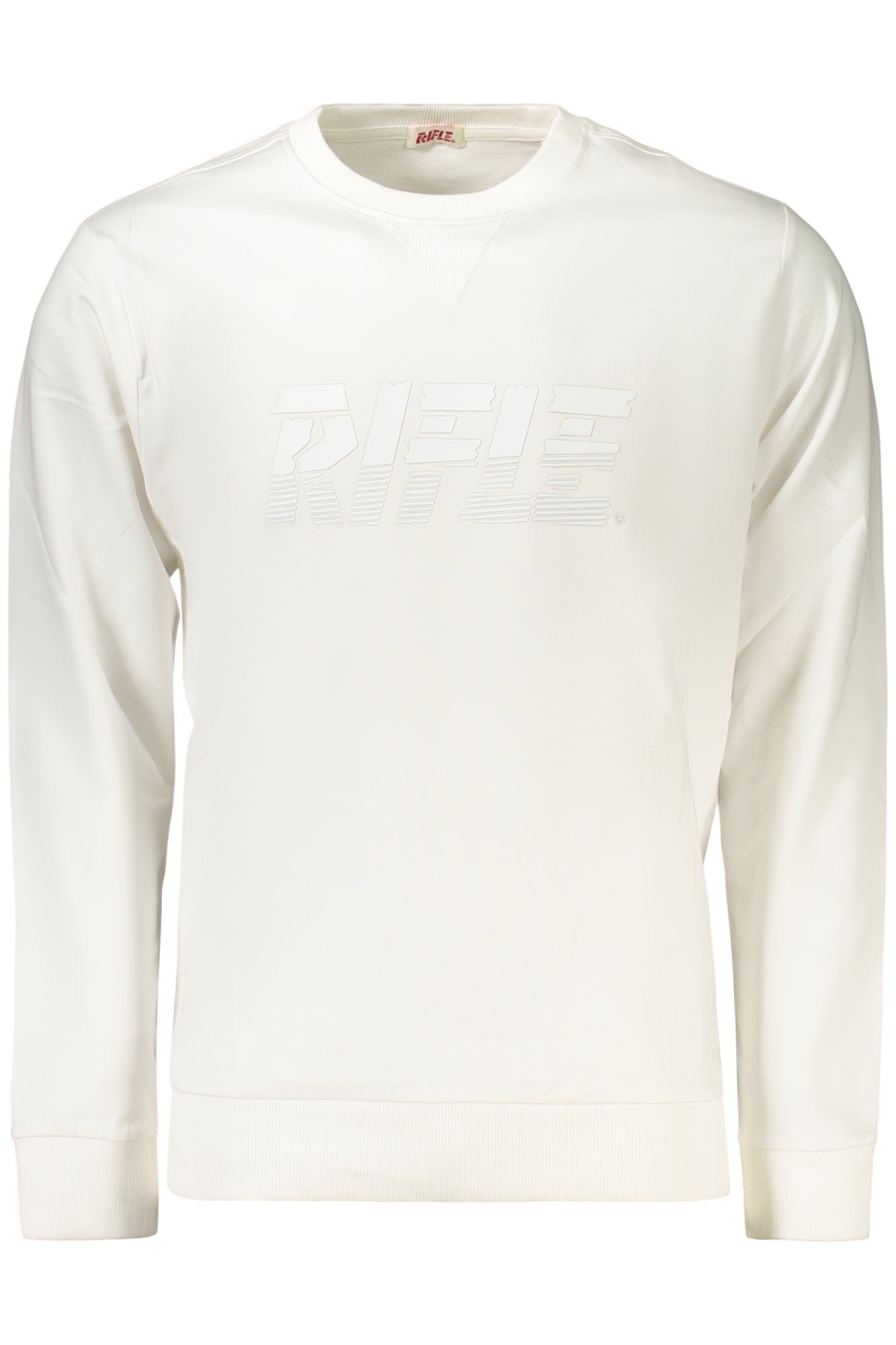 RIFLE FELPA SENZA ZIP UOMO BIANCO TAGLIA = 3XL