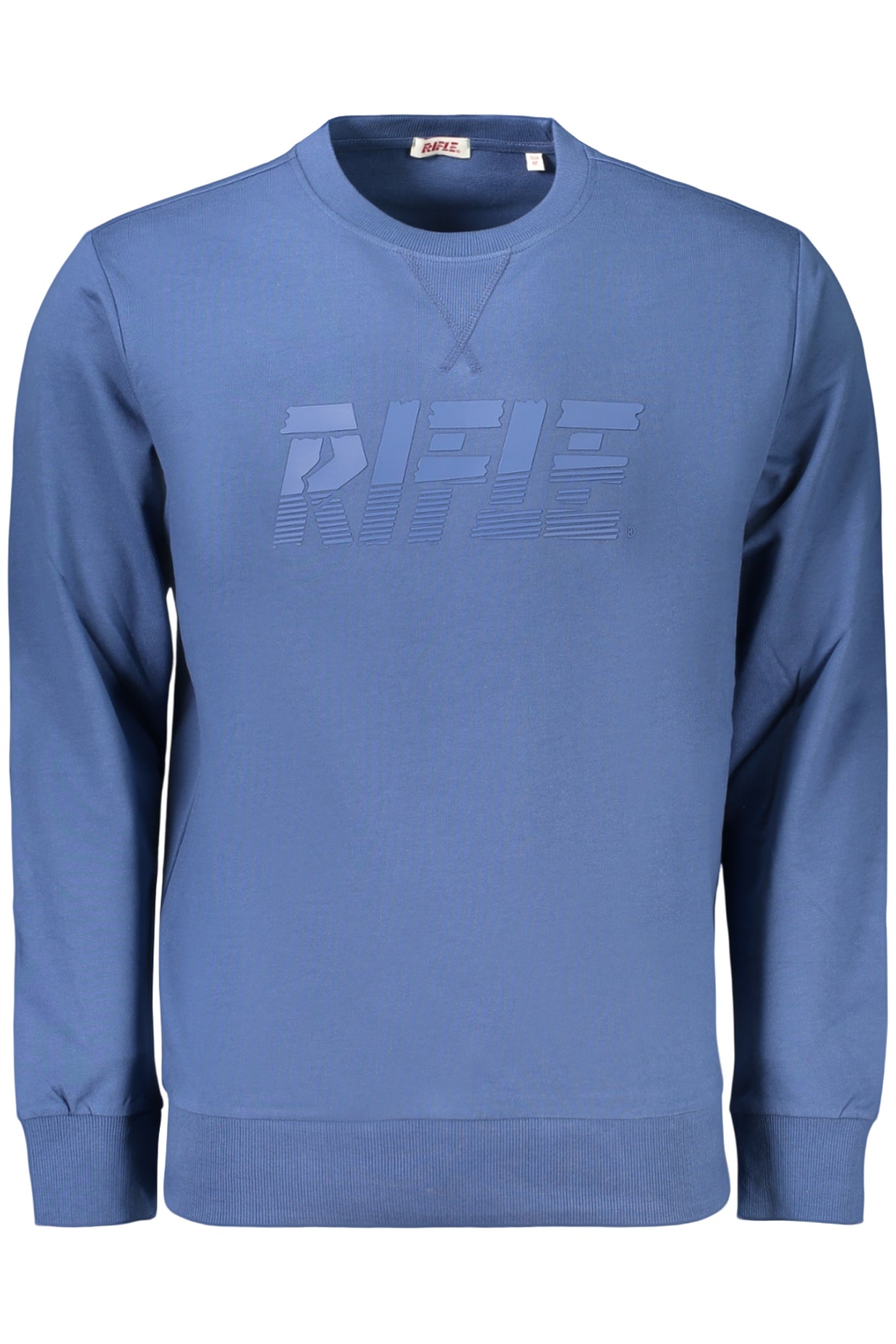 RIFLE FELPA SENZA ZIP UOMO BLU TAGLIA = L