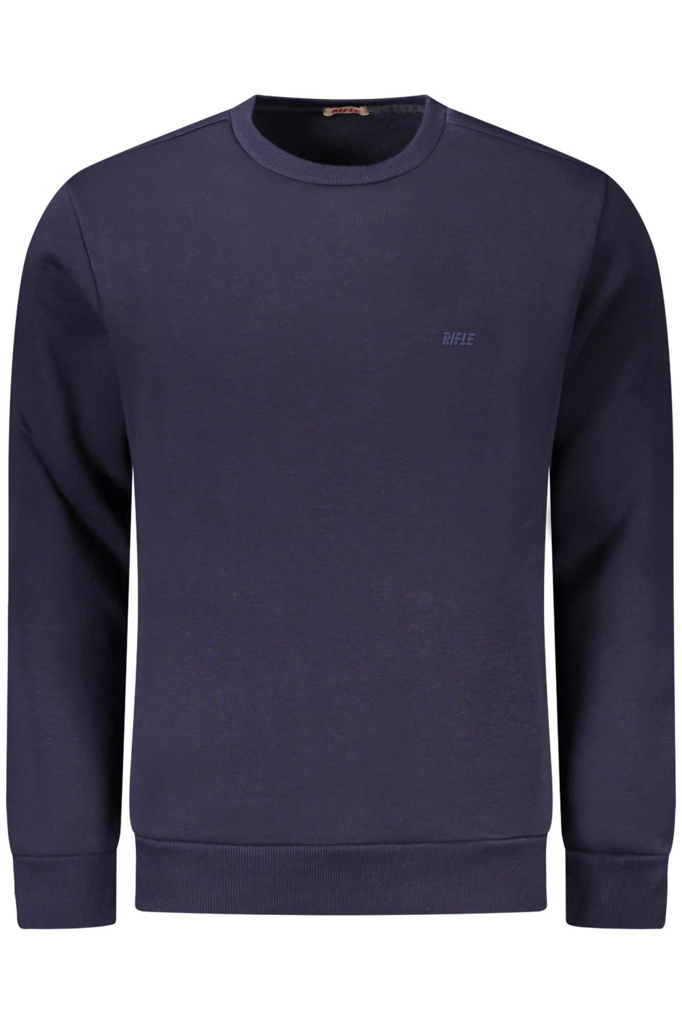 RIFLE FELPA SENZA ZIP UOMO BLU TAGLIA = 2XL