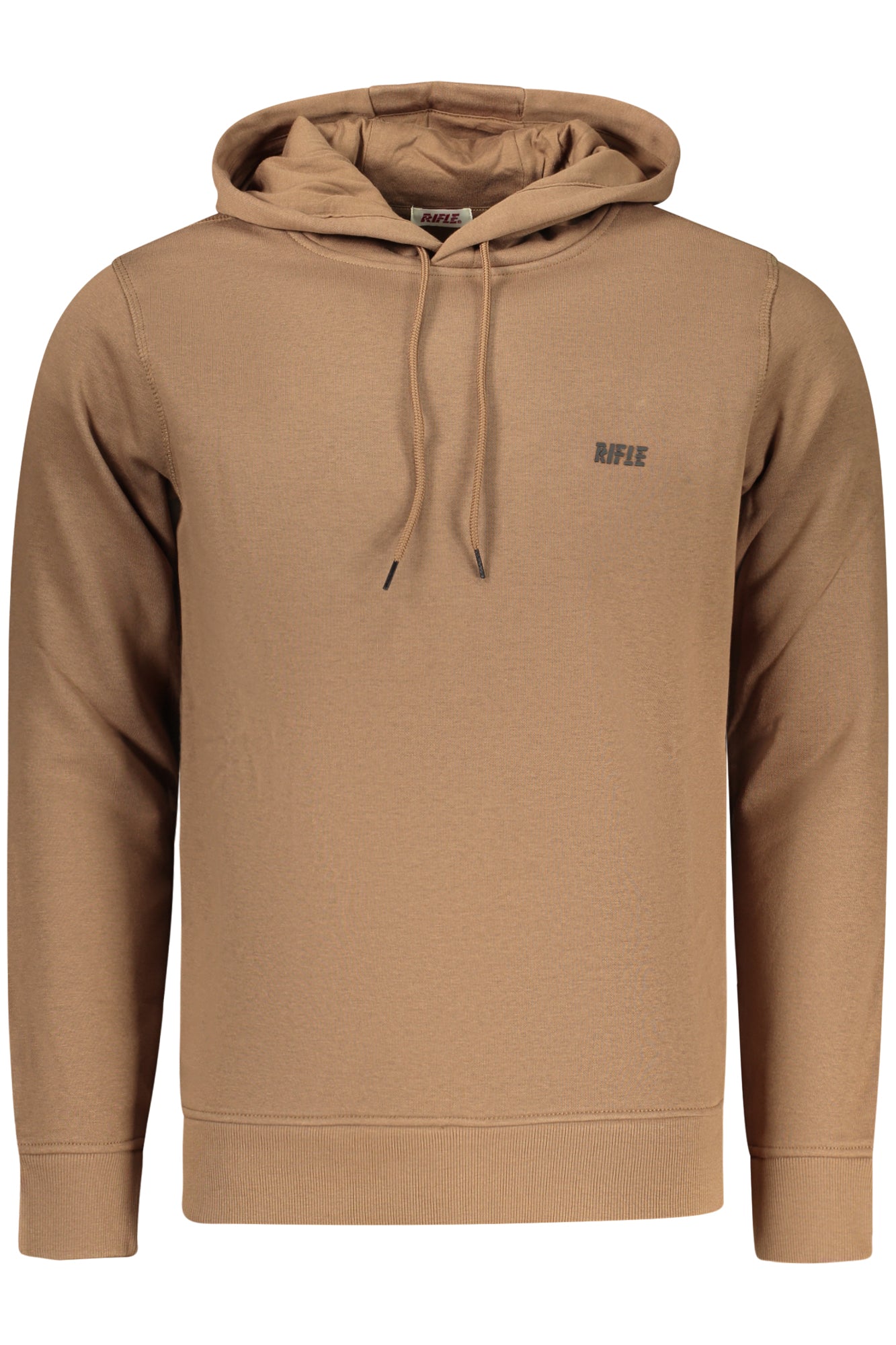 RIFLE FELPA SENZA ZIP UOMO MARRONE TAGLIA = XL