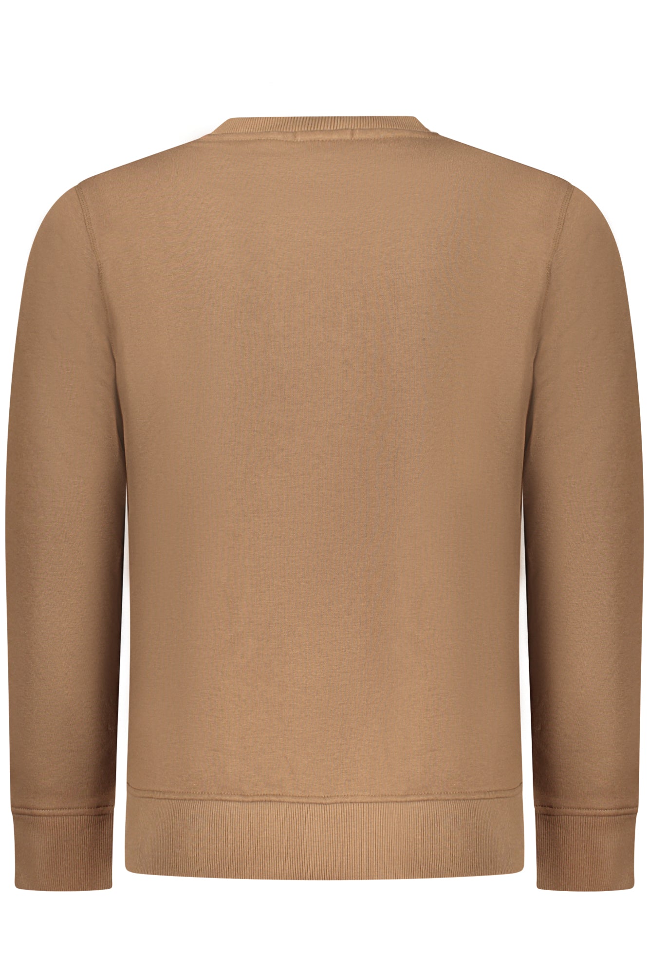 RIFLE FELPA SENZA ZIP UOMO MARRONE TAGLIA = XL