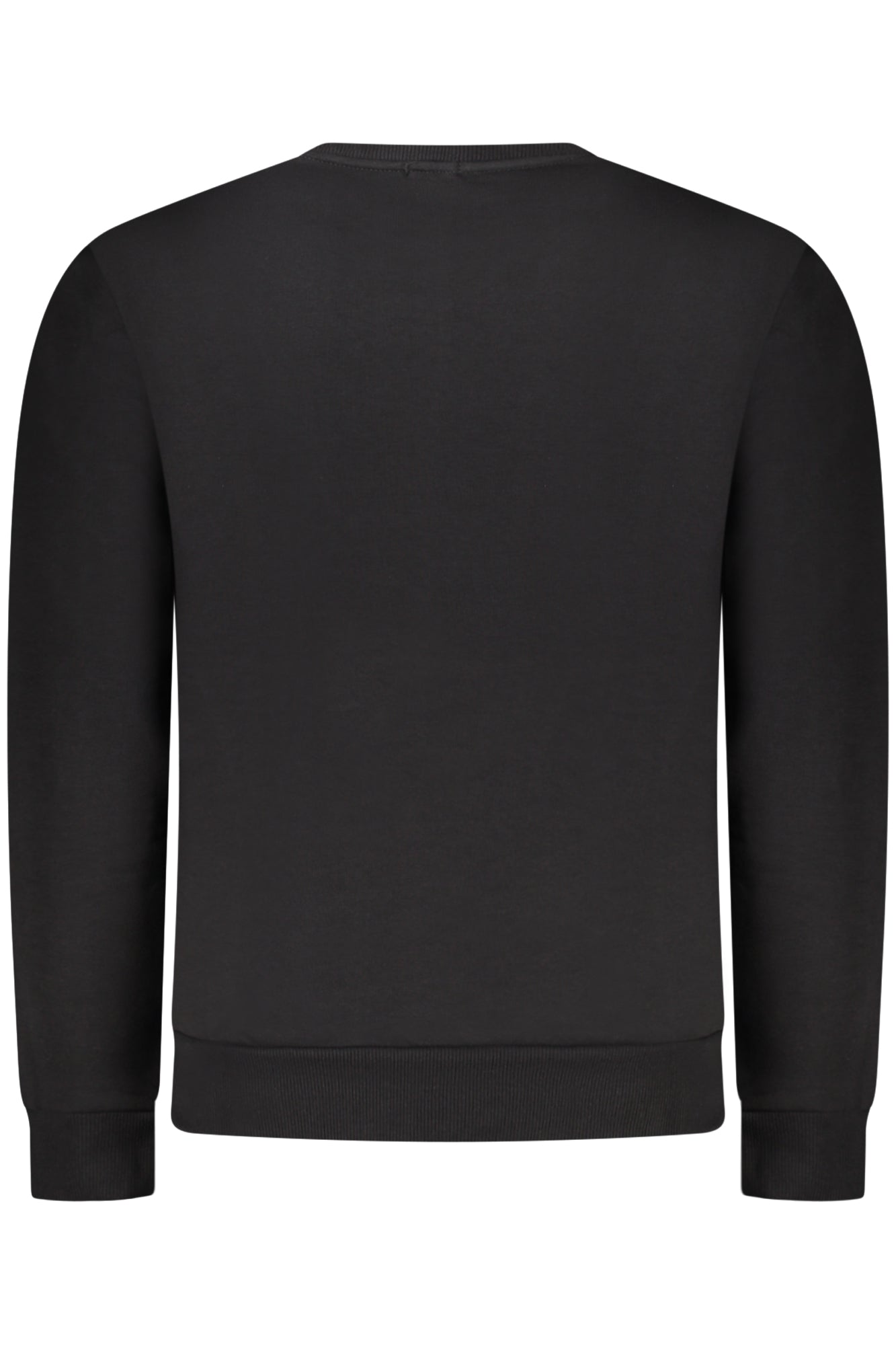 RIFLE FELPA SENZA ZIP UOMO NERO TAGLIA = M