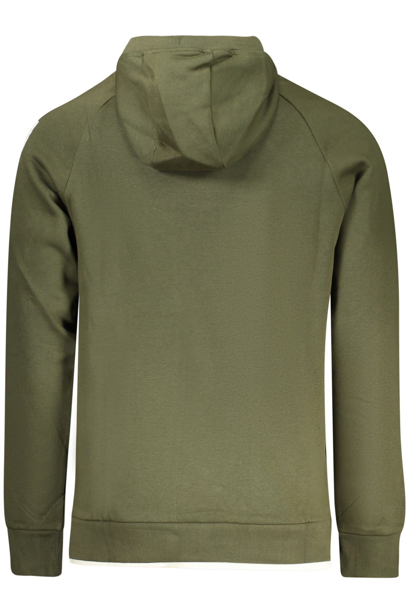 RIFLE FELPA SENZA ZIP UOMO VERDE TAGLIA = M