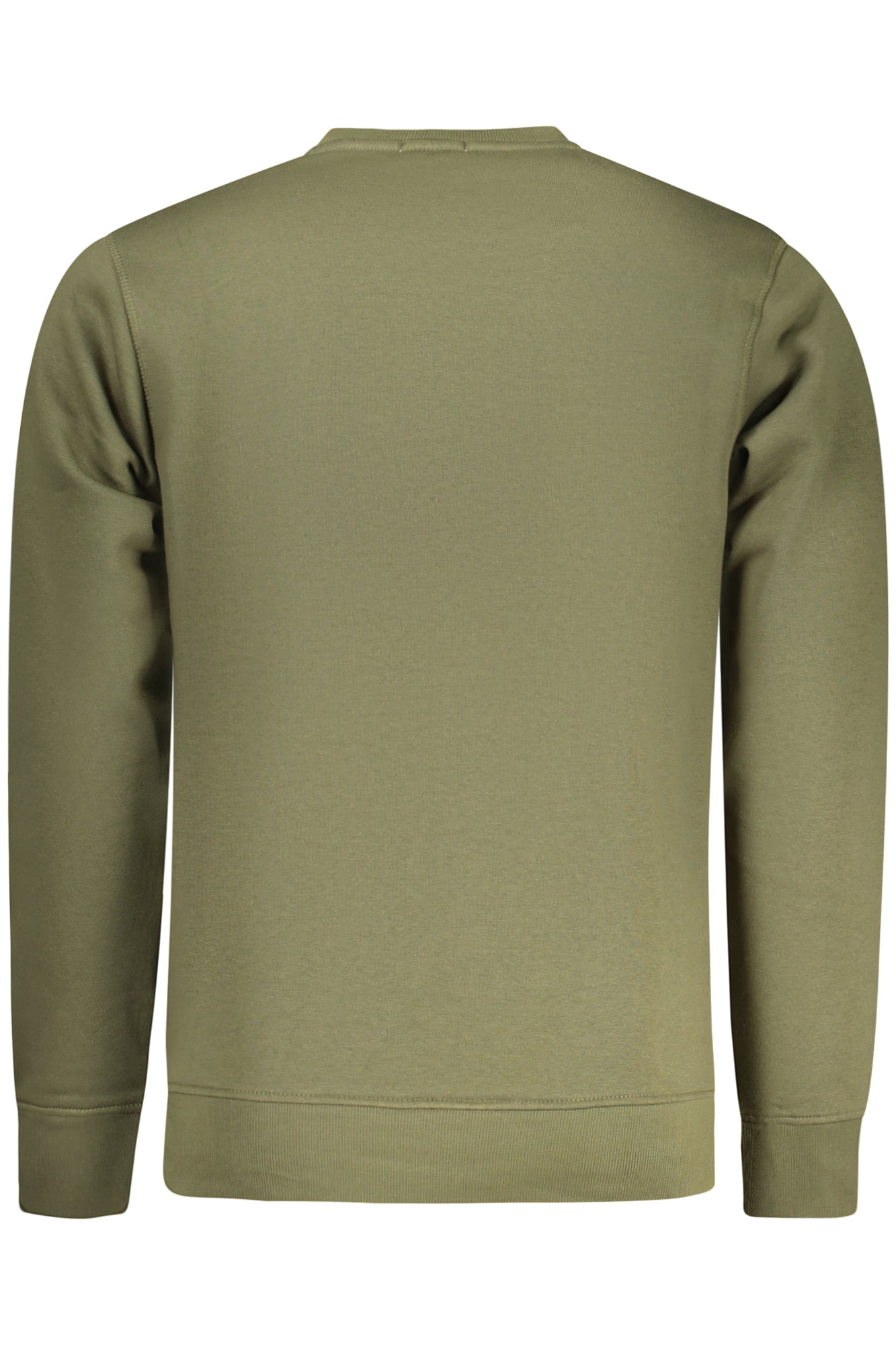 RIFLE FELPA SENZA ZIP UOMO VERDE TAGLIA = 2XL