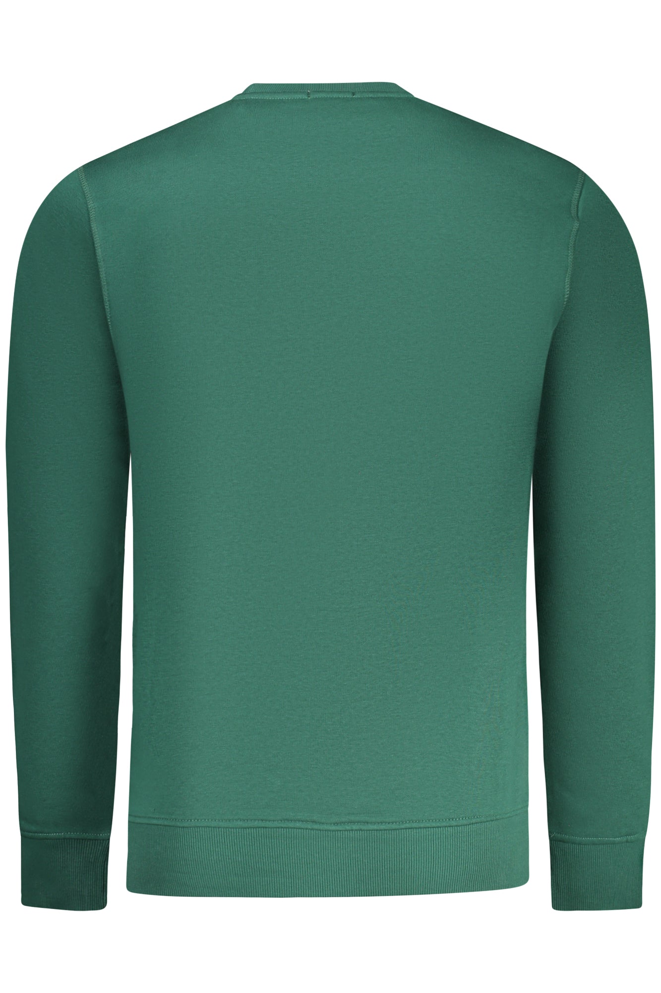 RIFLE FELPA SENZA ZIP UOMO VERDE TAGLIA = 2XL