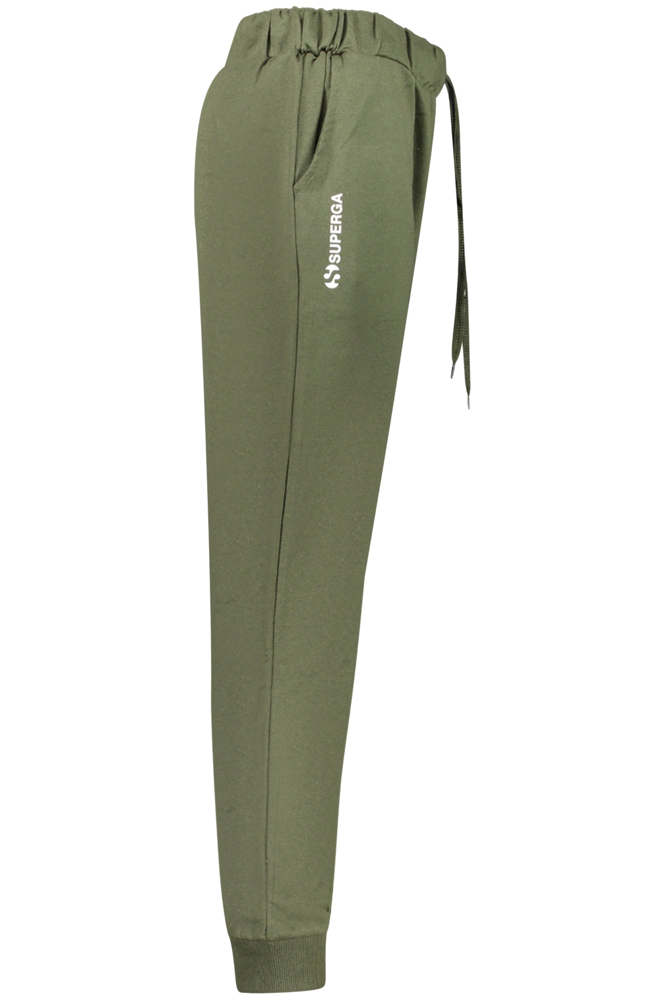 SUPERGA PANTALONE TUTA LUNGO UOMO VERDE TAGLIA = XL