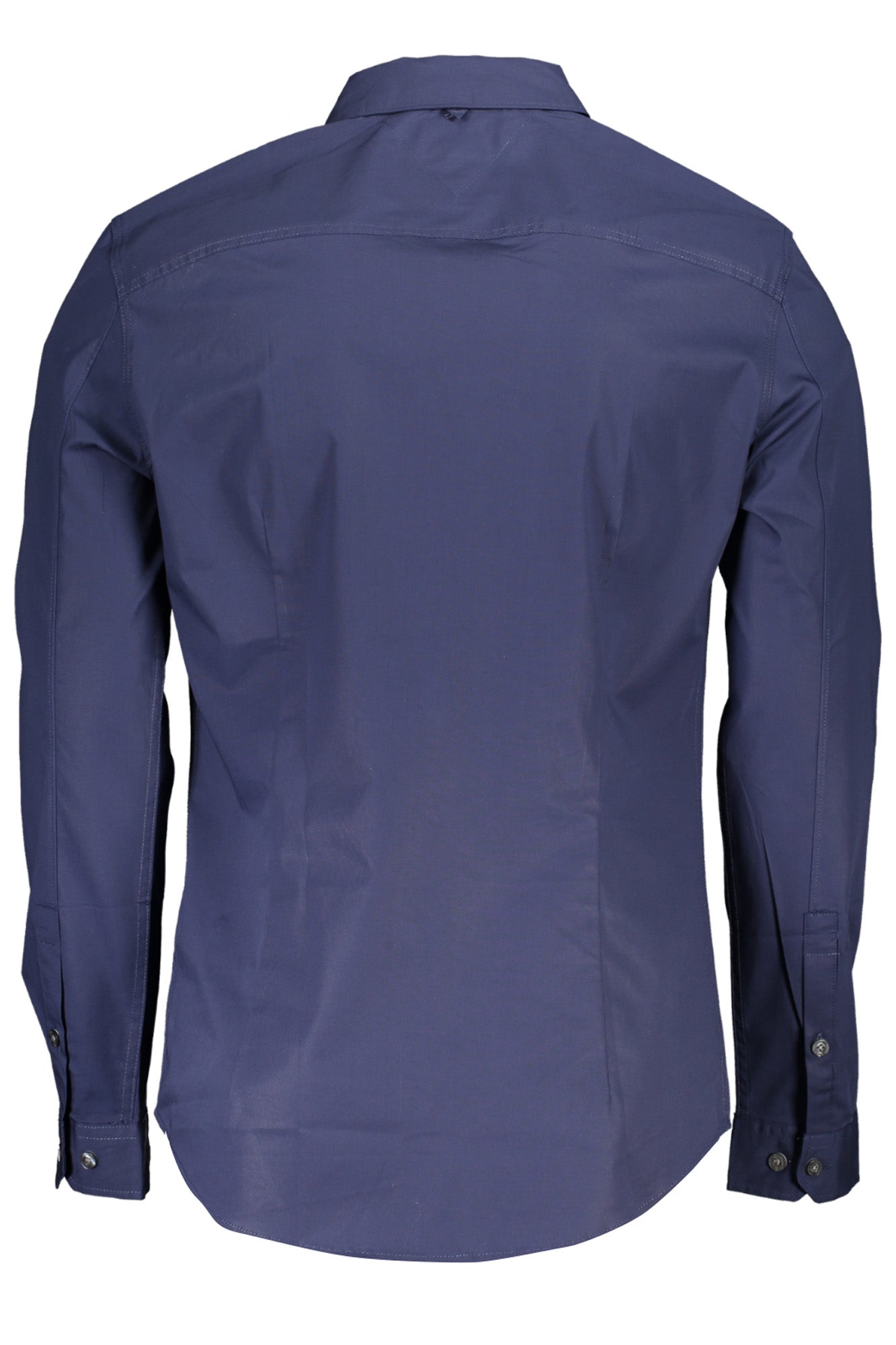 TOMMY HILFIGER CAMICIA MANICHE LUNGHE UOMO BLU TAGLIA = L
