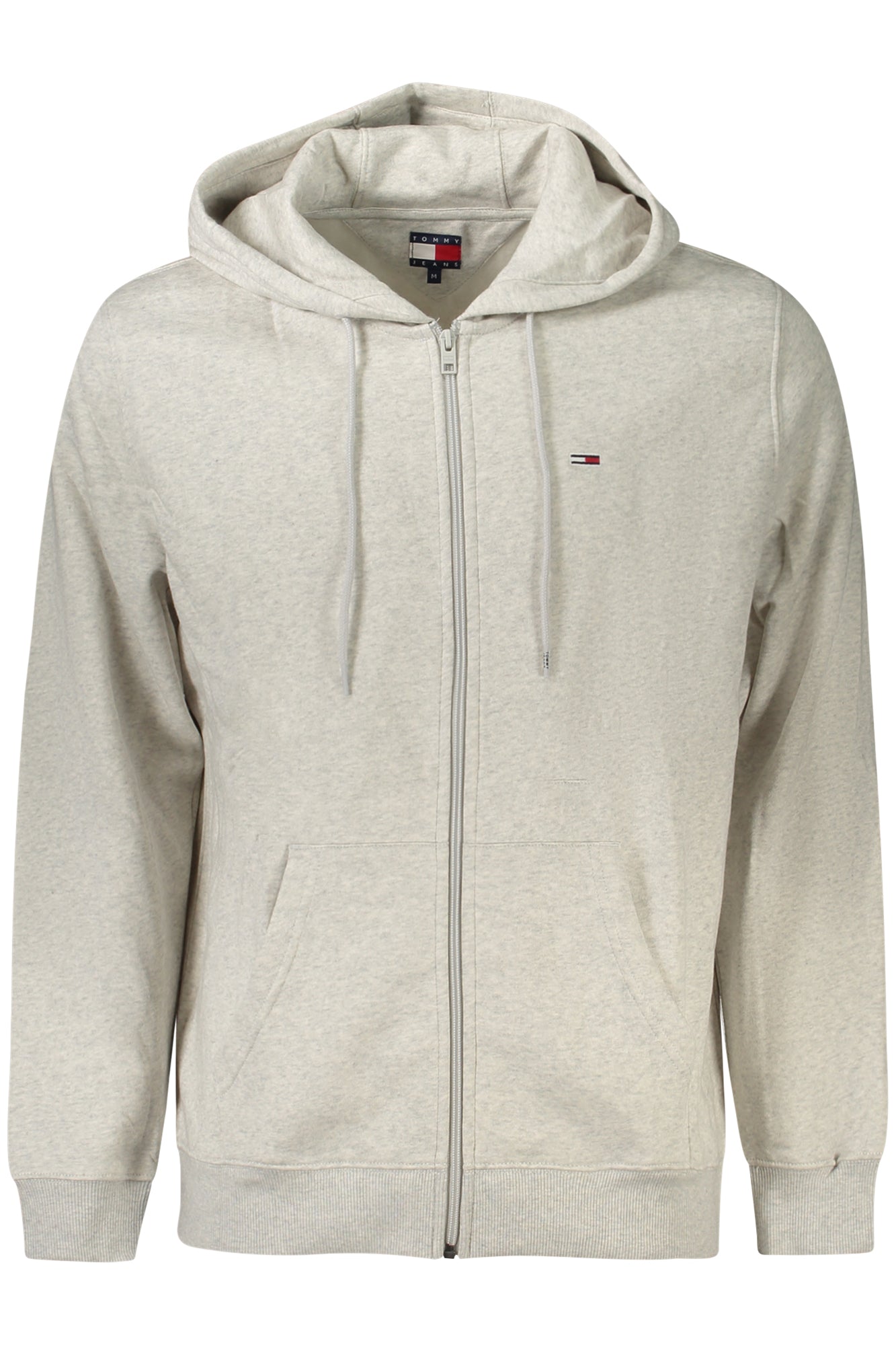 TOMMY HILFIGER FELPA CON ZIP UOMO GRIGIO TAGLIA = XL