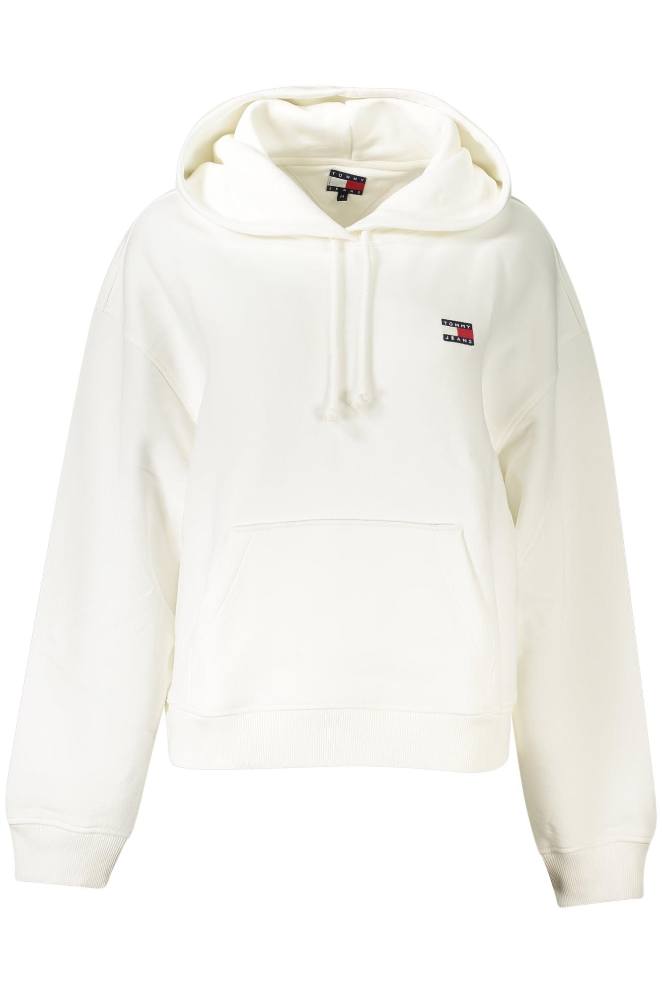 TOMMY HILFIGER FELPA SENZA ZIP DONNA BIANCO TAGLIA = L