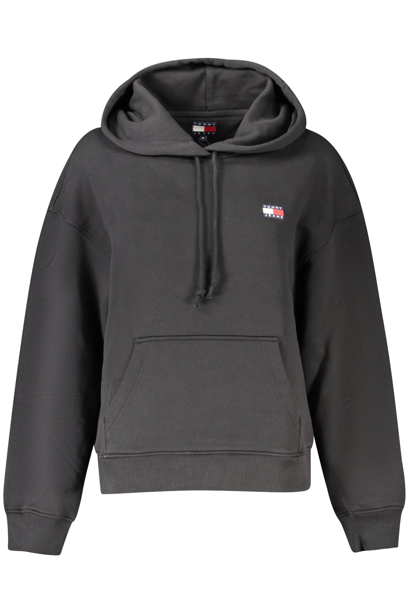 TOMMY HILFIGER FELPA SENZA ZIP DONNA NERO TAGLIA = M