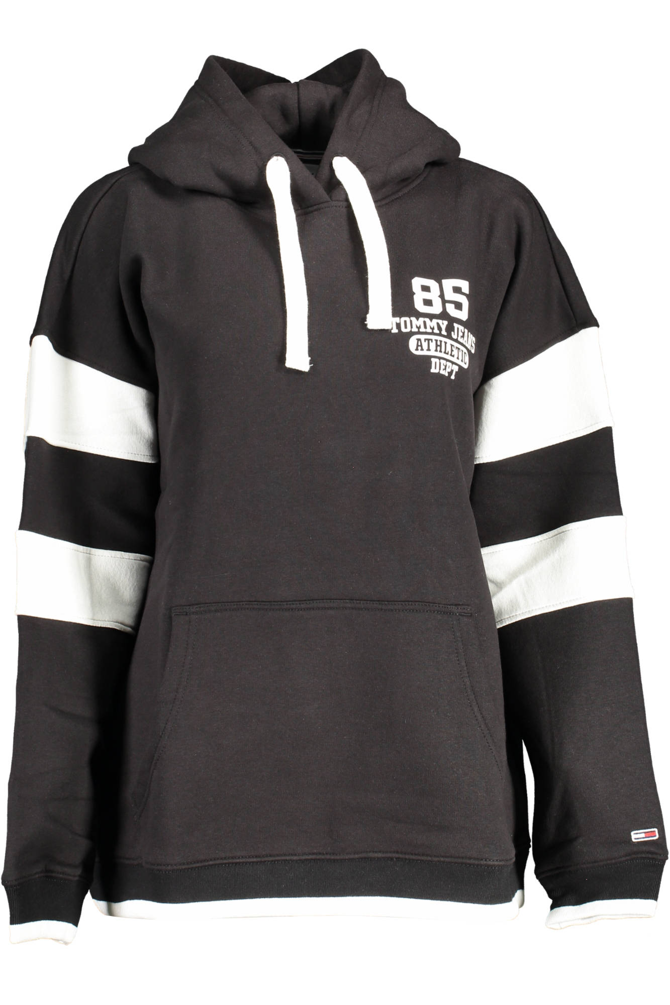 TOMMY HILFIGER FELPA SENZA ZIP DONNA NERO TAGLIA = M