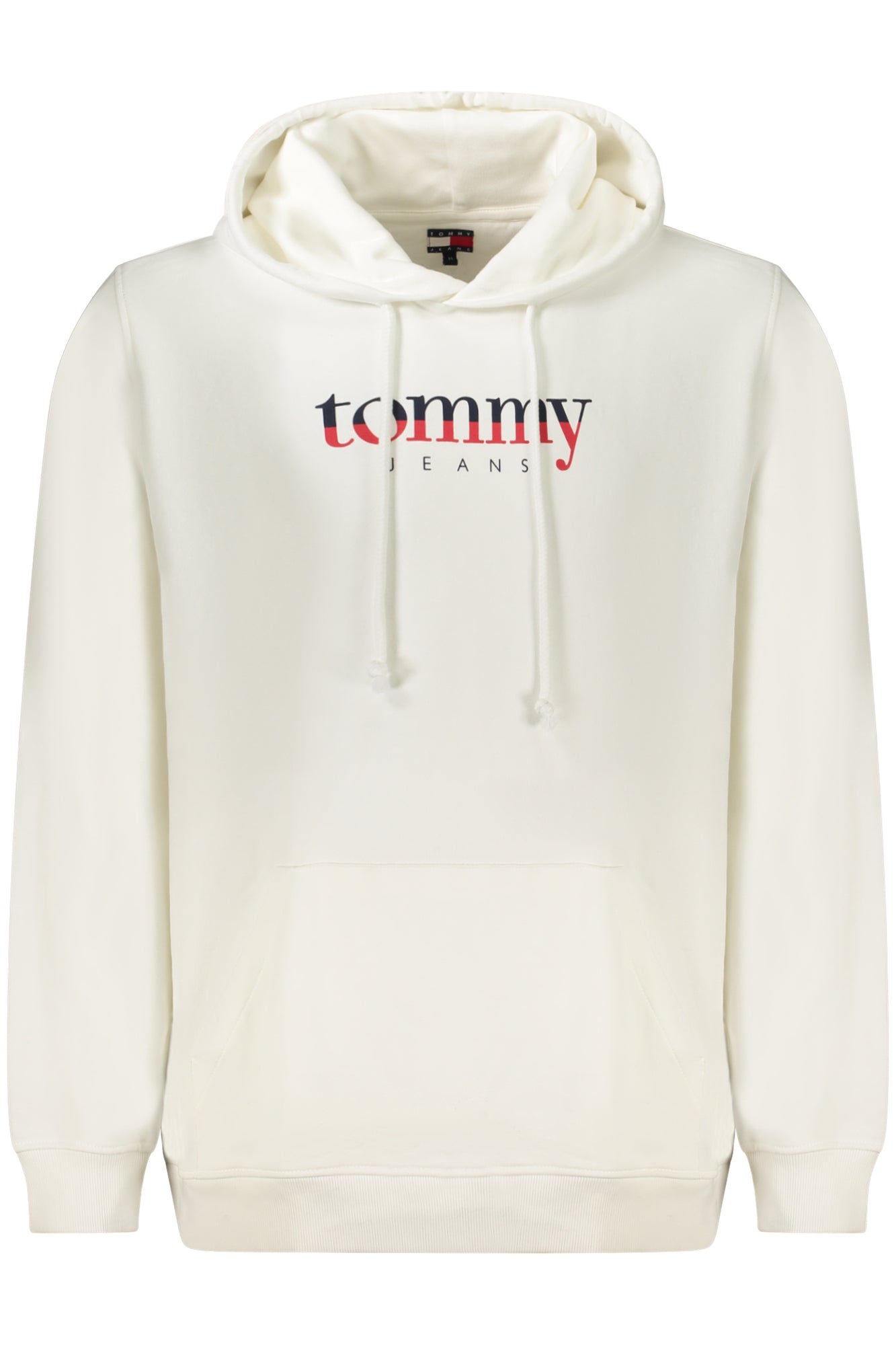 TOMMY HILFIGER FELPA SENZA ZIP UOMO BIANCO TAGLIA = L